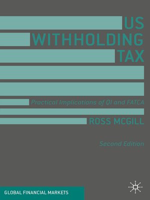 cover image of US Withholding Tax